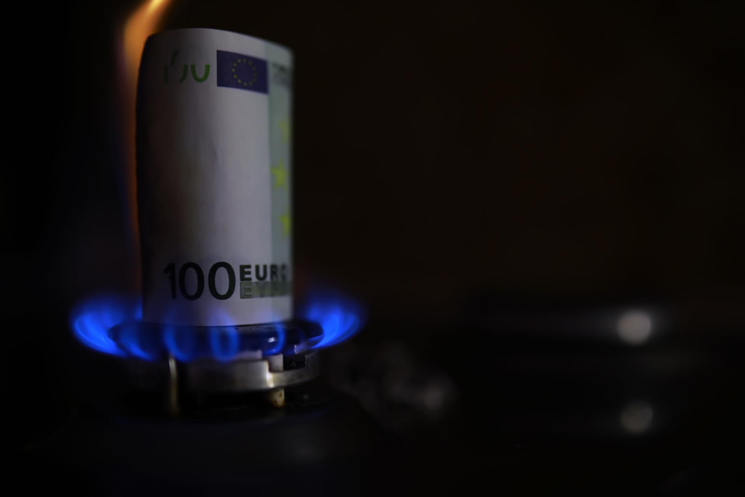 100 euros on a gas stove